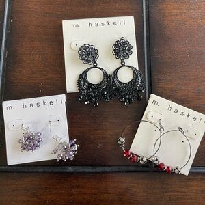 SOLD. Miriam Haskell Bundle of 3